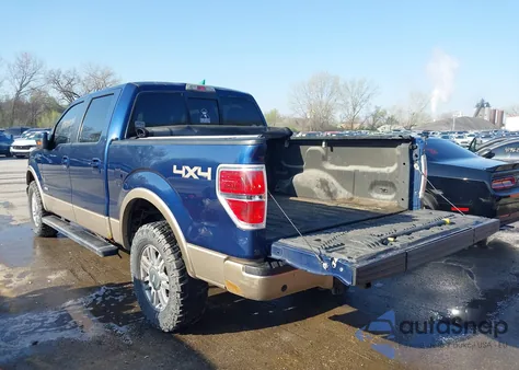 2011 Ford F-150 Lariat from USA, damaged, VIN 1FTFW1ET7BFB83737